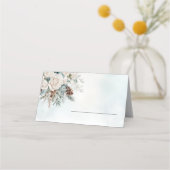 Evergreen Winter Onederland Platzkarte (Vorderseite)