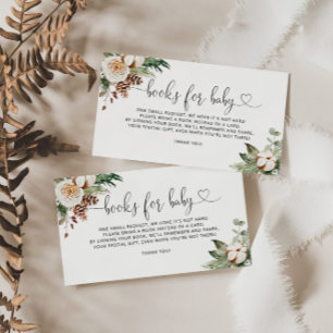 Evergreen Winterbücher für das Baby Ticket Begleitkarte