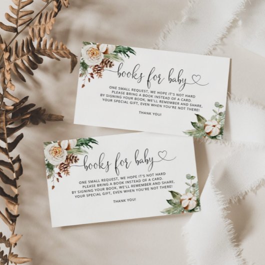 Evergreen Winterbücher für das Baby Ticket Begleitkarte