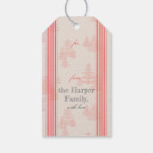 Evergreen Woods Geschenkanhänger (Rückseite)