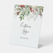 Evergreen-Zollzeichen Sockelschild (Vorderseite)