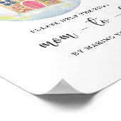 Evergreen Zweig - Helfen Sie der Mama Poster (Ecke)