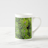 Evergreen Zweige Porzellantasse (Rechts)