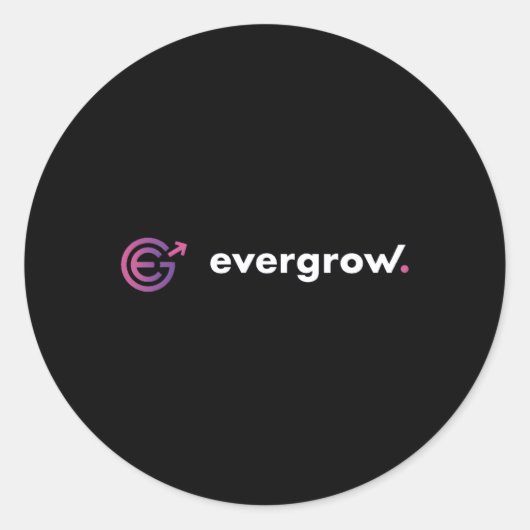 EverGround Coin Runder Aufkleber (Vorderseite)