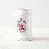 Everingham Familienwappen Bierglas (Vorderseite Links)
