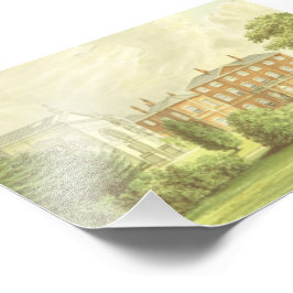 Everingham Park zeichnend Fotodruck