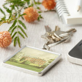 Everingham Park zeichnend Schlüsselanhänger (Seite)