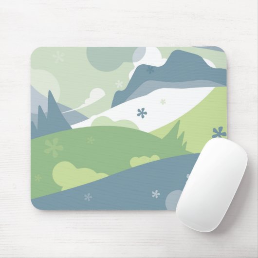 Everlast - Retro Mod Landscape Mousepad (Mit Mouse)