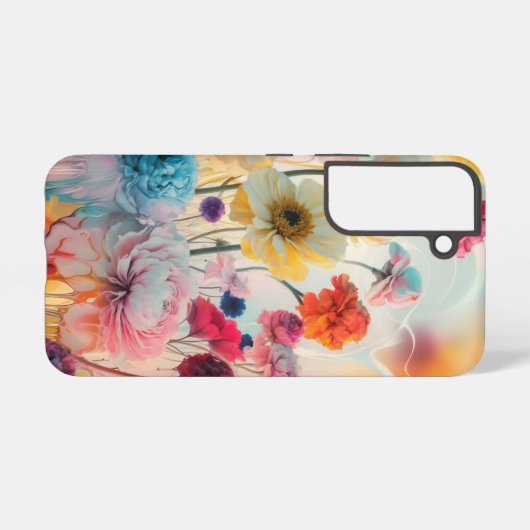 Everlasting Bloom Samsung Galaxy Hülle (Rückseite (Horizontal))