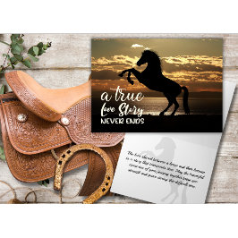 Everlasting Bond Horse Bereavement Card Karte