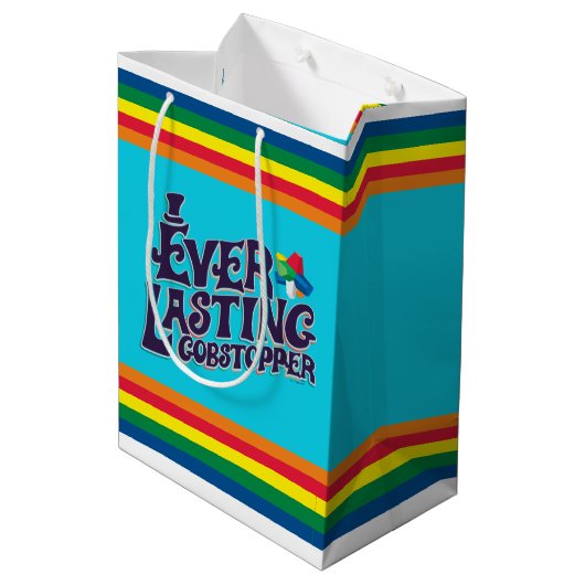 Everlasting Gharopper Graphic Mittlere Geschenktüte (Rückseite Schrägansicht)