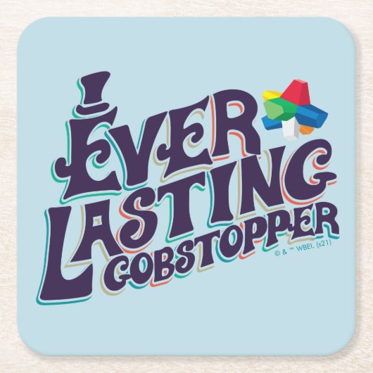 Everlasting Gobstopper Graphic Rechteckiger Pappuntersetzer (Vorderseite)