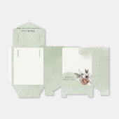 Everlasting Liebe Floral Sage Geschenkschachtel (Ungefaltet)