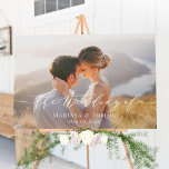 Everlasting Liebe Foto Wedding Welcome Sign Künstlicher Leinwanddruck<br><div class="desc">Ein schlicht elegantes Zeichen,  dass Ihre Gäste lieben werden. Text- und Hintergrundfarben sind vollständig editierbar,  um Ihrem Thema zu entsprechen! Design by © berrysweet . Printfähige digitale Dateien und passende Artikel sind verfügbar! Besuchen Sie unsere Website unter www.berryberrysweet.com für weitere Informationen!</div>