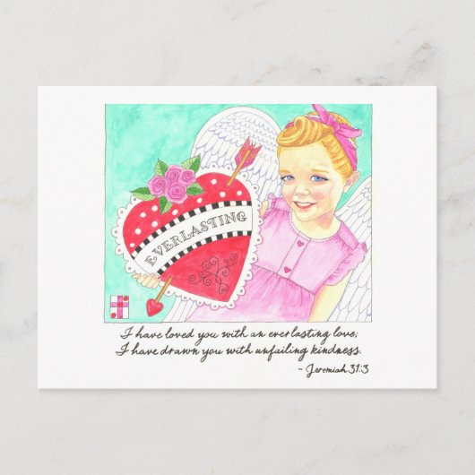 Everlasting Liebe Inspiration Postkarte (Vorderseite)