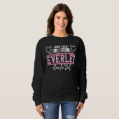 Everlee Keep Calm and let Everlee Handle that Sweatshirt (Vorne ganz)
