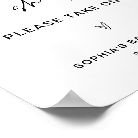 EVERLEIGEN Pop es, wenn sie Pop unterschreiben Poster (Ecke)