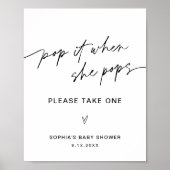 EVERLEIGEN Pop es, wenn sie Pop unterschreiben Poster (Vorne)