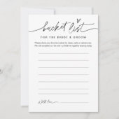 EVERLEIGENE Brautparty-Game-Karte Einladung (Vorderseite)