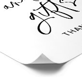 EVERLEIGH Bücher und Geschenke Kinderdusche Zeiche Poster (Ecke)