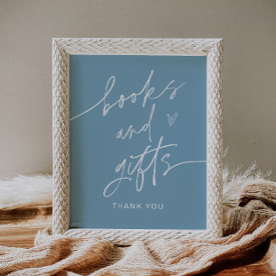 EVERLEIGH Bücher und Geschenke Kinderdusche Zeiche Poster