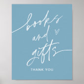EVERLEIGH Bücher und Geschenke Kinderdusche Zeiche Poster (Vorne)