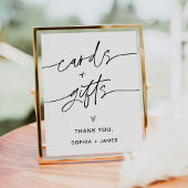 EVERLEIGH Cards and Gifts Wedding Sign Poster