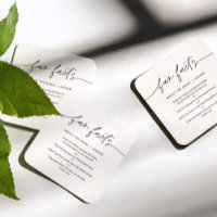 EVERLEIGH Fun Fakten über Braut und Bräutigam (Set