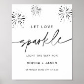 EVERLEIGH Gelassen Liebe Sparkle Poster (Vorne)