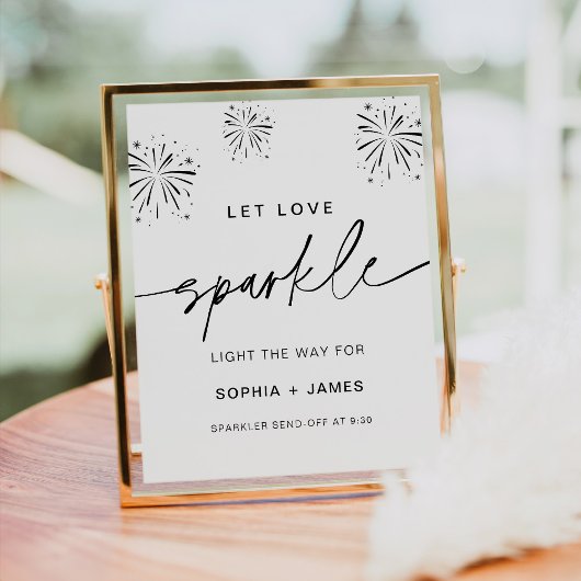 EVERLEIGH Gelassen Liebe Sparkle Poster