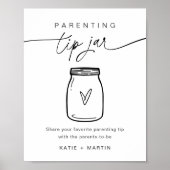 EVERLEIGH Parentage Tipp Jar Sign Poster (Vorne)
