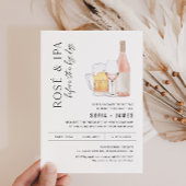 EVERLEIGH Rose und IPA Bridal Dusche Einladung