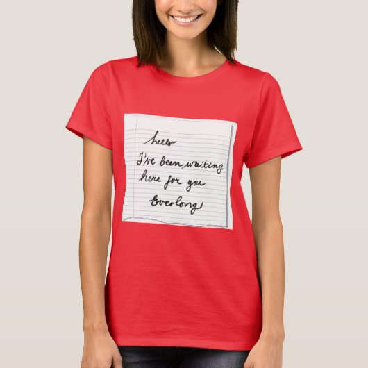 Everlong T - Shirt red l (Vorderseite)