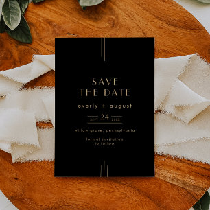 EVERLY Art Deco Save The Date