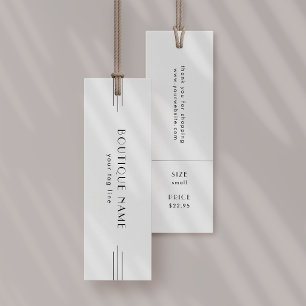 EVERLY Einzelhandel-Hängetags Kleidungslabel Preis