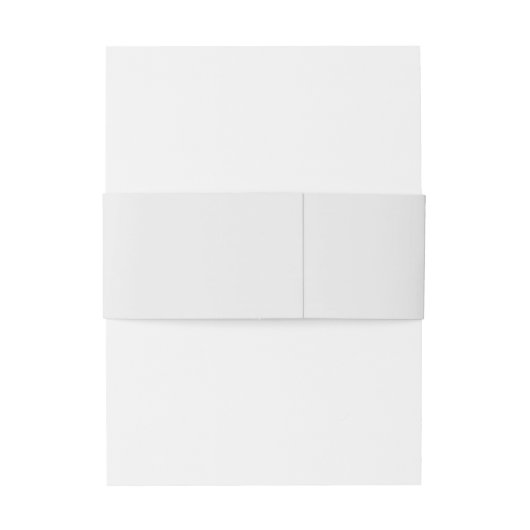 Everly Wedding Einladungsbanderole (Rückseitenbeispiel)