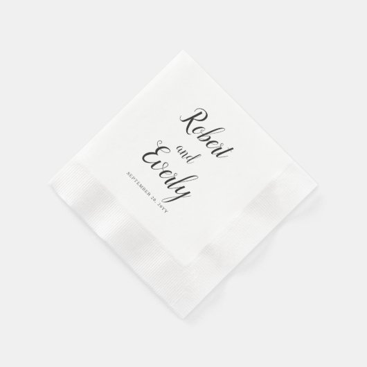 Everly Wedding Serviette (Ecke)