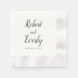 Everly Wedding Serviette