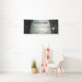Evermore | Begrüßung der bezauberten Waldmooshochz Banner (Insitu)