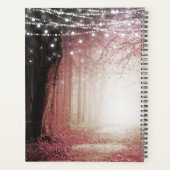 Evermore | Bezaubernde waldrosa Hochzeitspläne Planer (Rückseite)