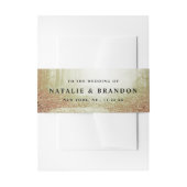 Evermore | Bezauberter Fairy Forest | Amber Weddin Einladungsbanderole (Vorderseite Beispiel)