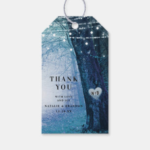Evermore Bezauberter Fairy Forest Blue Vielen Geschenkanhänger