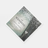 Evermore | Bezauberter Fairy Forest | Moss Dinner Serviette (Ecke)