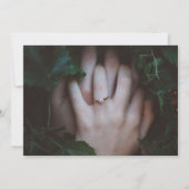 Evermore | Bezauberter Fairy Forest | Moss Wedding Einladung (Rückseite)