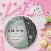 Evermore | Bezauberter Fairy Forest | Moss Wedding Pappteller (Party)