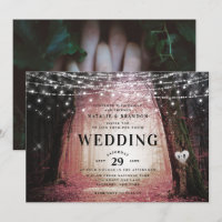 Evermore | Bezauberter Fairy Forest | Rosa Hochzei