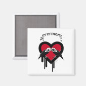 Evermore (Black Lettering) Magnet (Vorderseite/Rückseite)