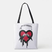 Evermore (Black Lettering) Tasche (Rückseite)