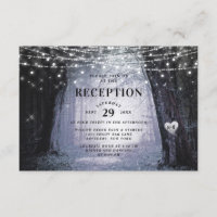 Evermore | Empfang von bezaubernden Waldhochzeiten