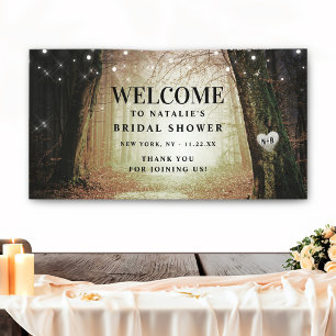 Evermore Enchanteter Wald-Junggesellinnenabschie Banner